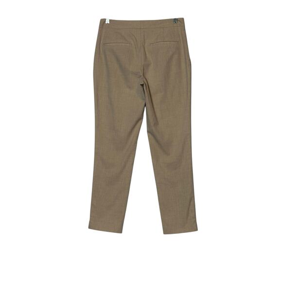 ZARA beige straight legs flat front pants size 2 - Picture 7 of 11